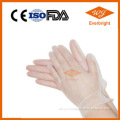 Good quality Disposable PVC Vinyl gloves with Clear / Blue color